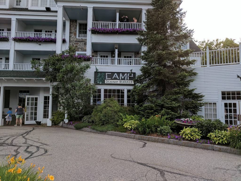 Camp | restaurant | 298 Daniel Webster Hwy, Meredith, NH 03253, USA | 6032793003 OR +1 603-279-3003