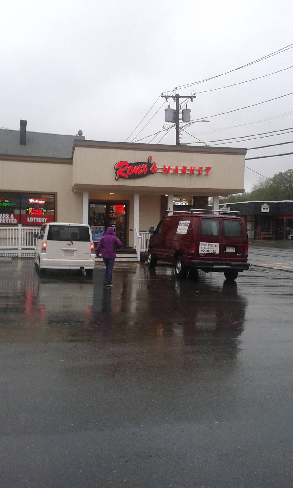 Rouxs Market | restaurant | 21 Front St, Shirley, MA 01464, USA | 9784259733 OR +1 978-425-9733