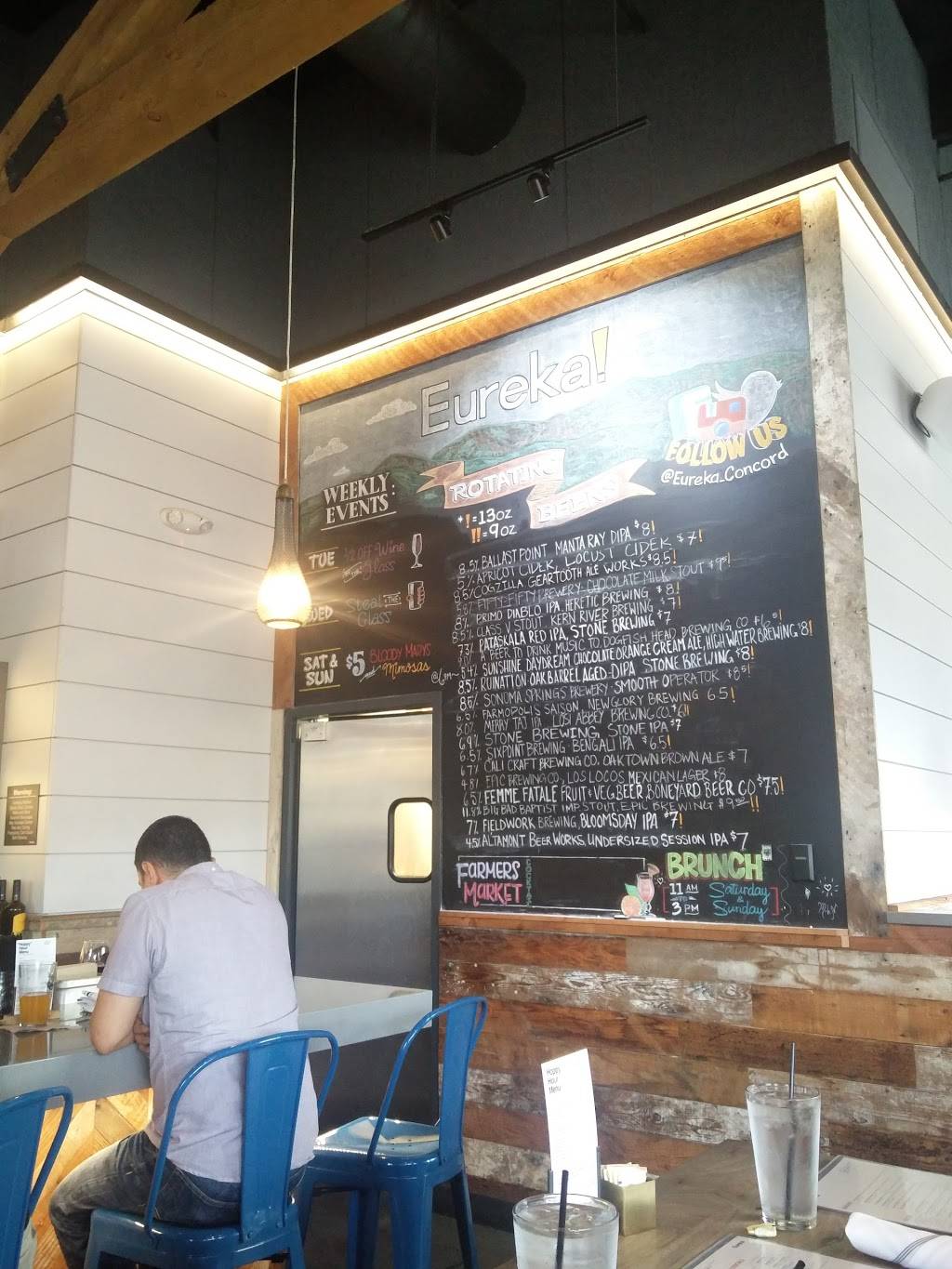 Eureka! | restaurant | 1975 Diamond Blvd Ste. C 160, Concord, CA 94520, USA | 9252652120 OR +1 925-265-2120