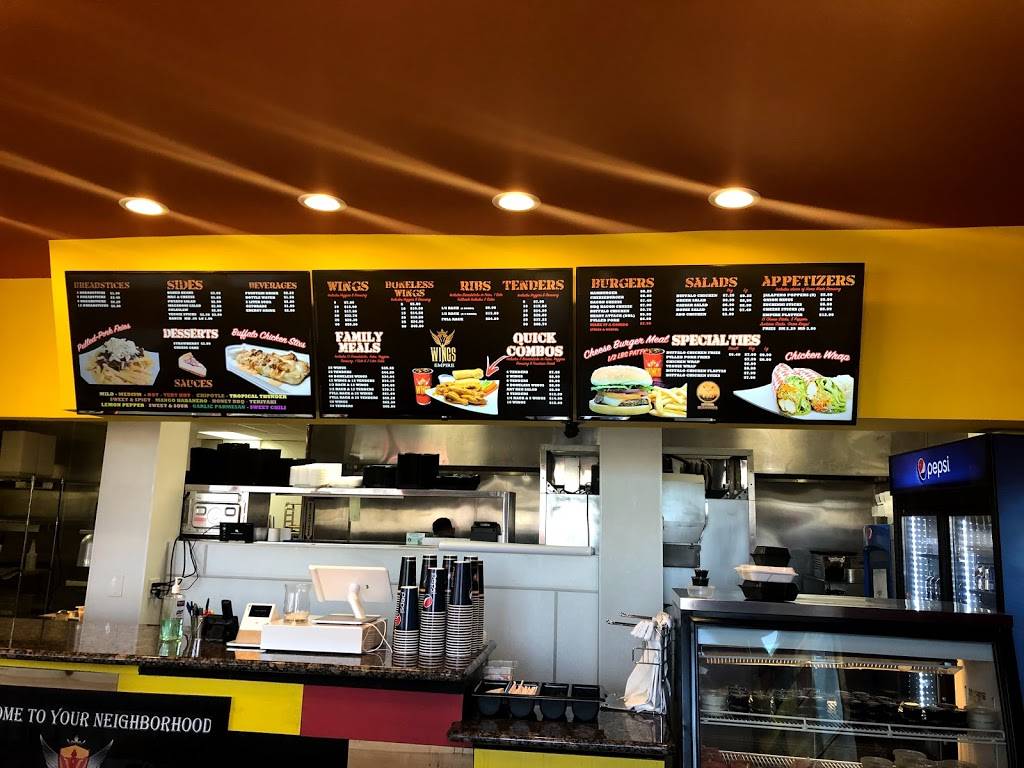 Wing empire | restaurant | 5083 Logan Ave, San Diego, CA 92113, United States | 6192412071 OR +1 619-241-2071