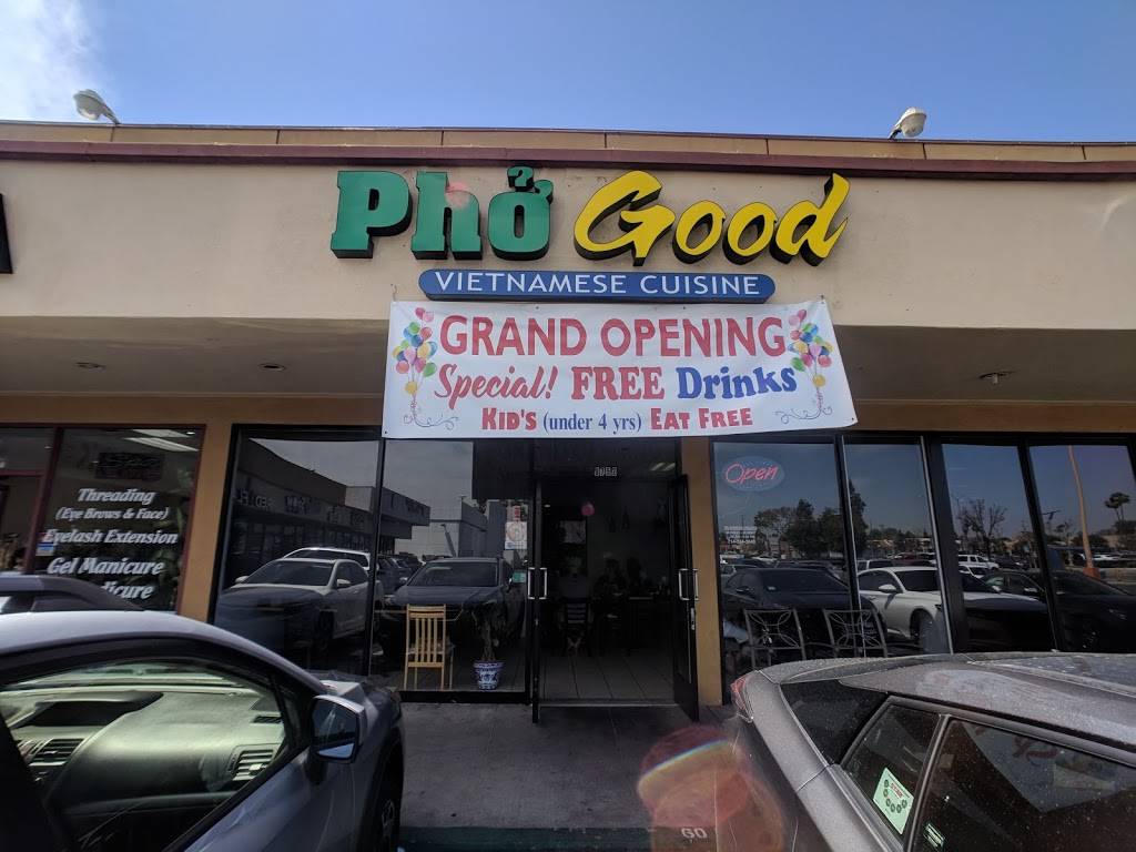 Pho Good | restaurant | 9752 Chapman Ave, Garden Grove, CA 92841, USA | 7145343040 OR +1 714-534-3040