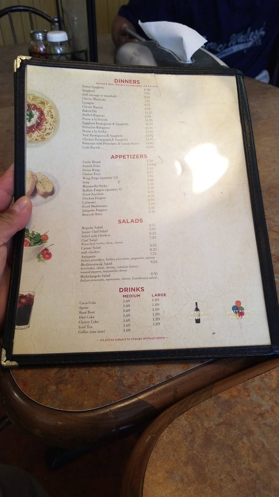 Michelangelos Pizza | restaurant | 1223 Horseshoe Pike, Downingtown, PA 19335, USA | 6102692161 OR +1 610-269-2161