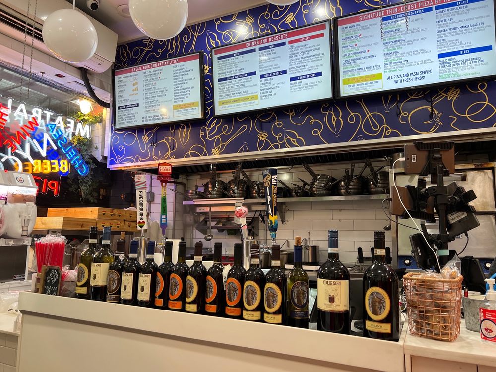 Pasta by Hudson | restaurant | 180 7th Ave, New York, NY 10011, USA | 9299923100 OR +1 929-992-3100