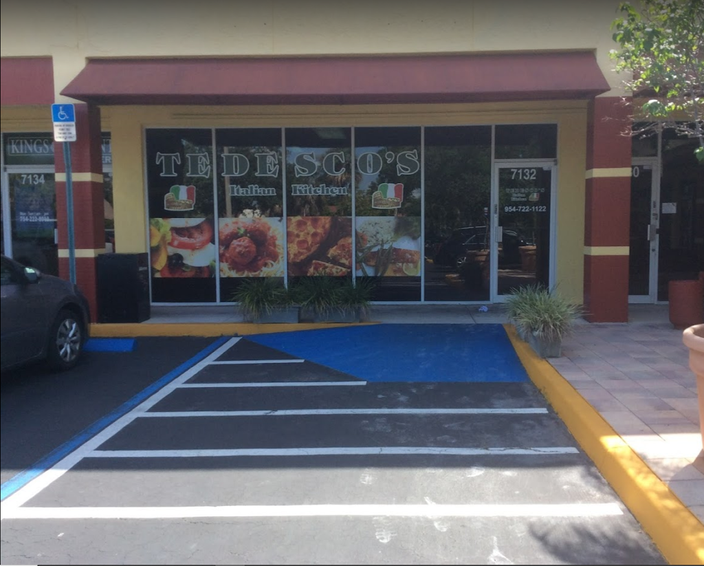 Tedesco’s Italian Kitchen | restaurant | 7132 N Nob Hill Rd, Tamarac, FL 33321, USA | 9547221122 OR +1 954-722-1122