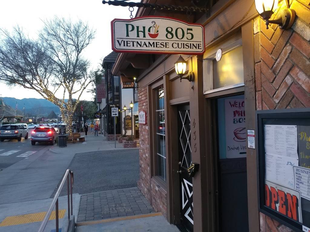 Pho 805 | restaurant | 435 Alisal Rd, Solvang, CA 93463, USA | 8056868200 OR +1 805-686-8200