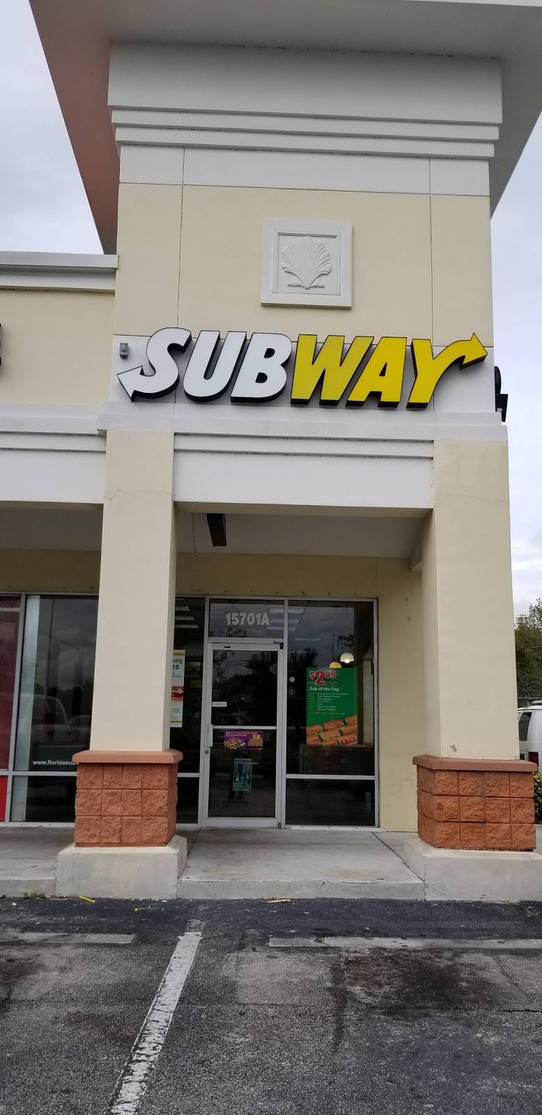 Subway | restaurant | 15701 Sheridan St, Davie, FL 33331, USA | 9546804540 OR +1 954-680-4540