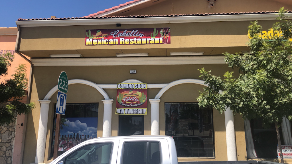 Cabellin Mexican Restaurant | restaurant | 132 Bear Mountain Blvd, Arvin, CA 93203, USA | 6613904239 OR +1 661-390-4239