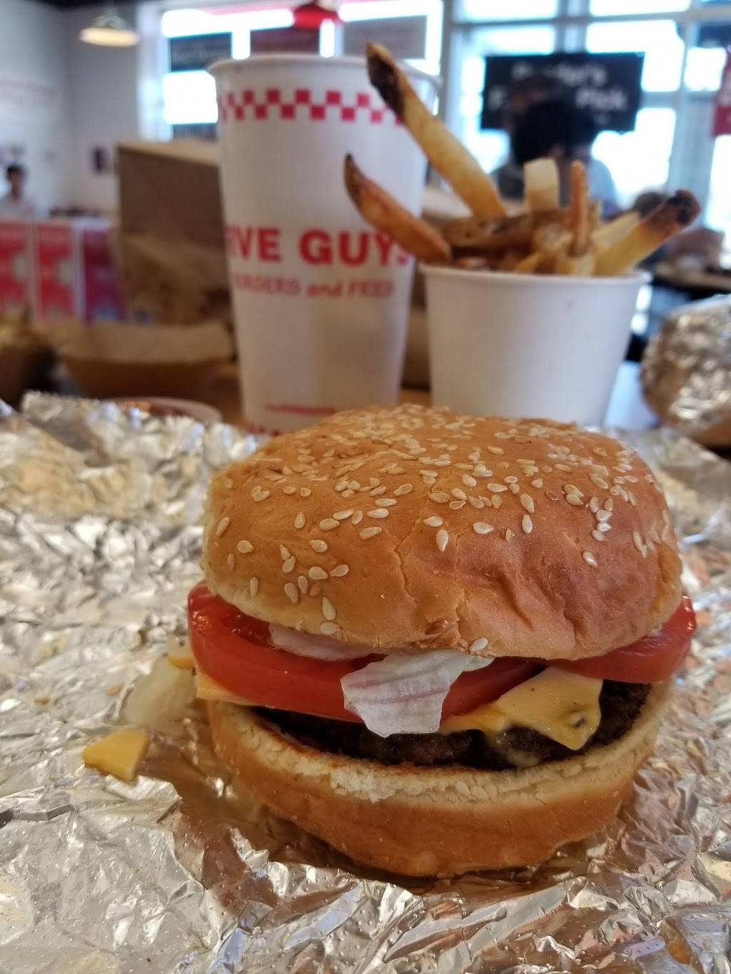 Five Guys | meal takeaway | 2856 IL-59, Naperville, IL 60564, USA | 6306370061 OR +1 630-637-0061