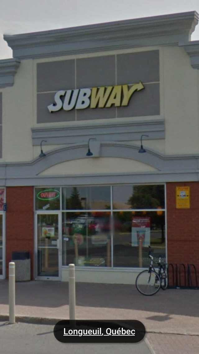 Subway | restaurant | 2259 Boulevard Roland-Therrien #118, Longueuil, QC J4N 1P2, Canada | 4504682000 OR +1 450-468-2000