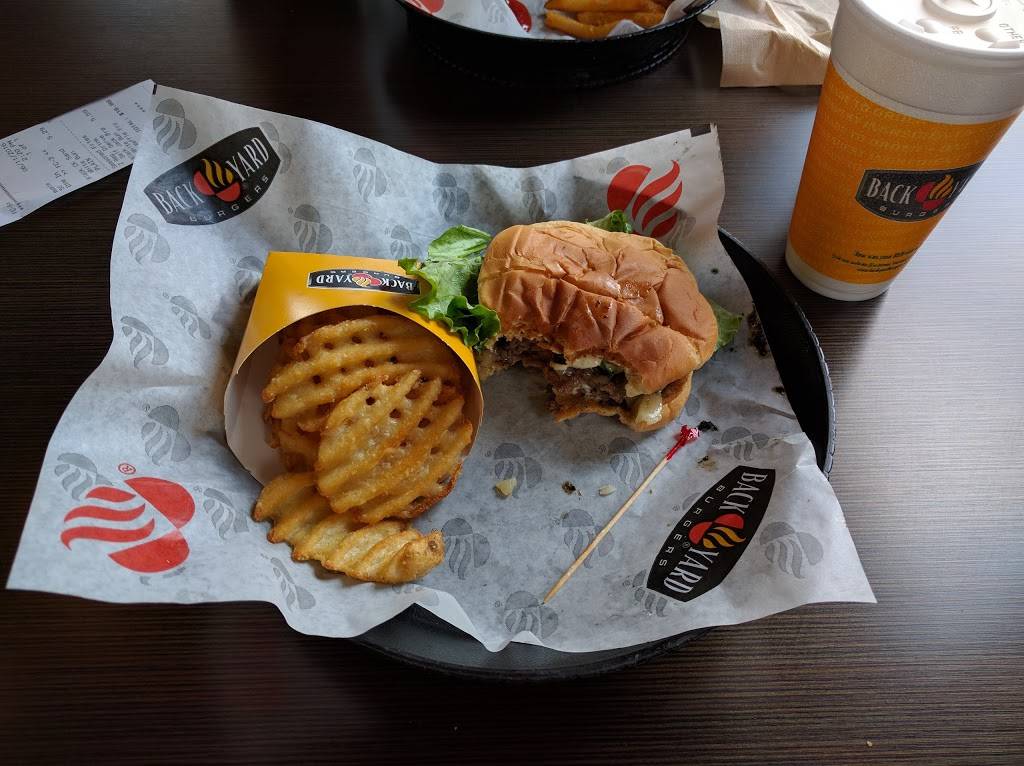 Back Yard Burgers | restaurant | 6466 Poplar Ave, Memphis, TN 38119, USA | 9016808004 OR +1 901-680-8004