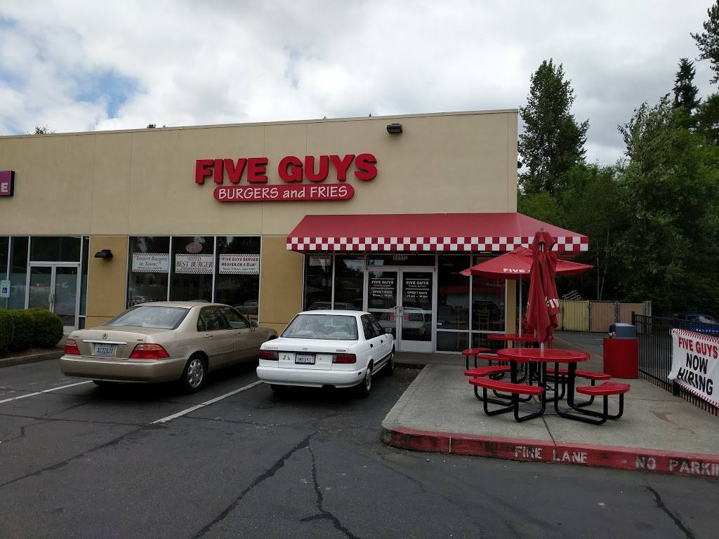 Five Guys | meal takeaway | 1111 228th St SE, Bothell, WA 98021, USA | 4254898555 OR +1 425-489-8555
