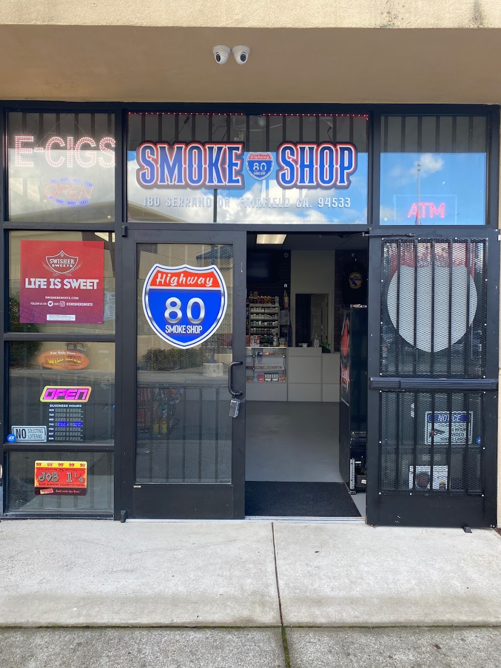 HWY 80 Smoke Shop | meal takeaway | 180 Serrano Dr, Fairfield, CA 94533, USA | 7077595211 OR +1 707-759-5211
