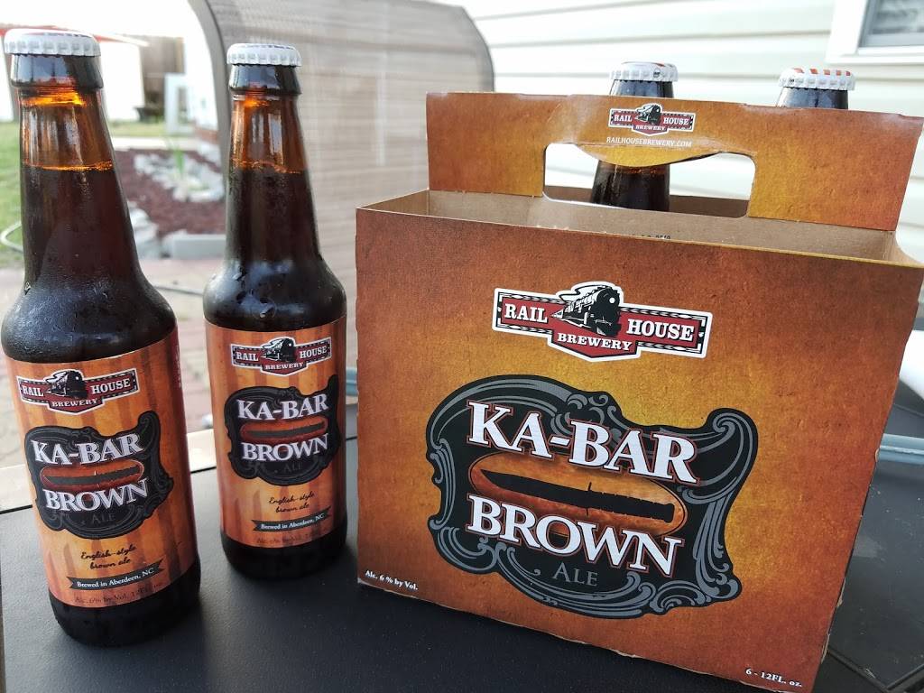 Railhouse Brewery | restaurant | 105 E South St, Aberdeen, NC 28315, USA | 9107835280 OR +1 910-783-5280