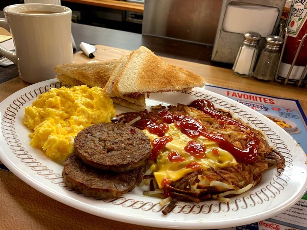 Waffle House | meal takeaway | 112 East Nc, NC-54, Durham, NC 27713, USA | 9194847337 OR +1 919-484-7337