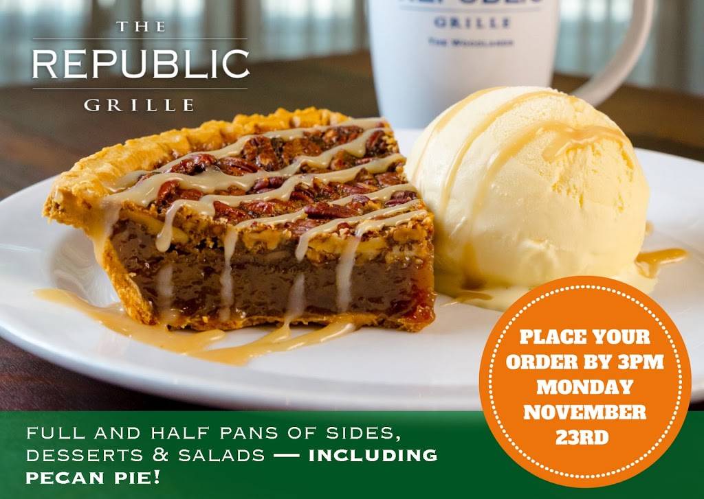 The Republic Grille - Spring | restaurant | 3486 Discovery Creek Blvd, Spring, TX 77386, USA | 2817192001 OR +1 281-719-2001