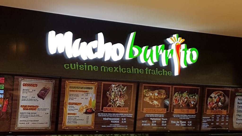 Mucho Burrito Fresh Mexican Grill | restaurant | 5401 Boulevard des Galeries, Québec, QC G2K 1N4, Canada | 4186275800 OR +1 418-627-5800
