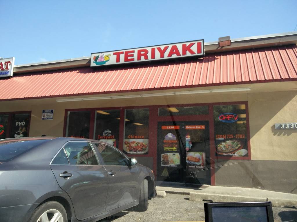 Rainier Teriyaki | restaurant | 3330 Rainier Ave S, Seattle, WA 98144, USA | 2067259531 OR +1 206-725-9531