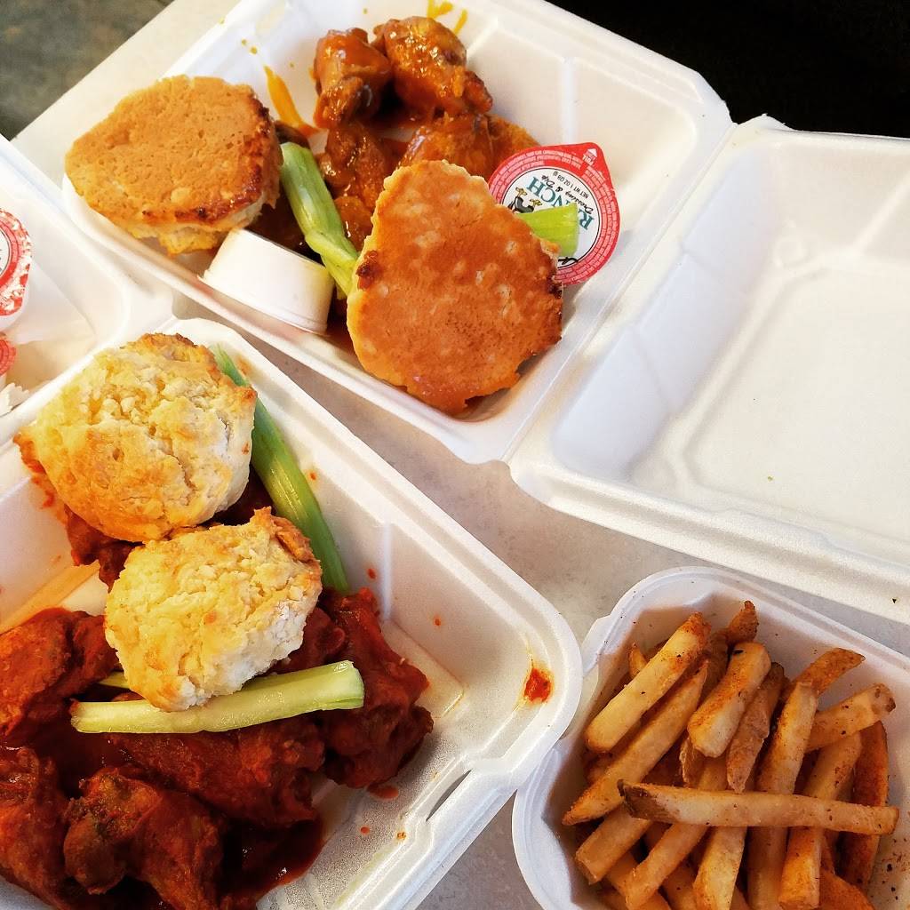 KnockOut Wings | meal takeaway | 1300 Jefferson St, Nashville, TN 37208, USA | 6153203222 OR +1 615-320-3222