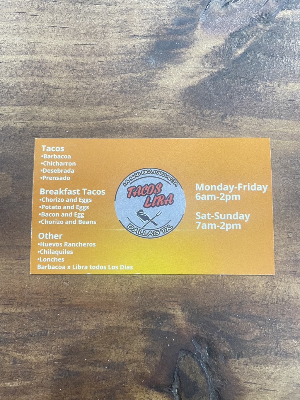 TACOS LIRA DALLAS | restaurant | 4000 Pioneer Rd #109A, Balch Springs, TX 75180, USA | 4693871862 OR +1 469-387-1862