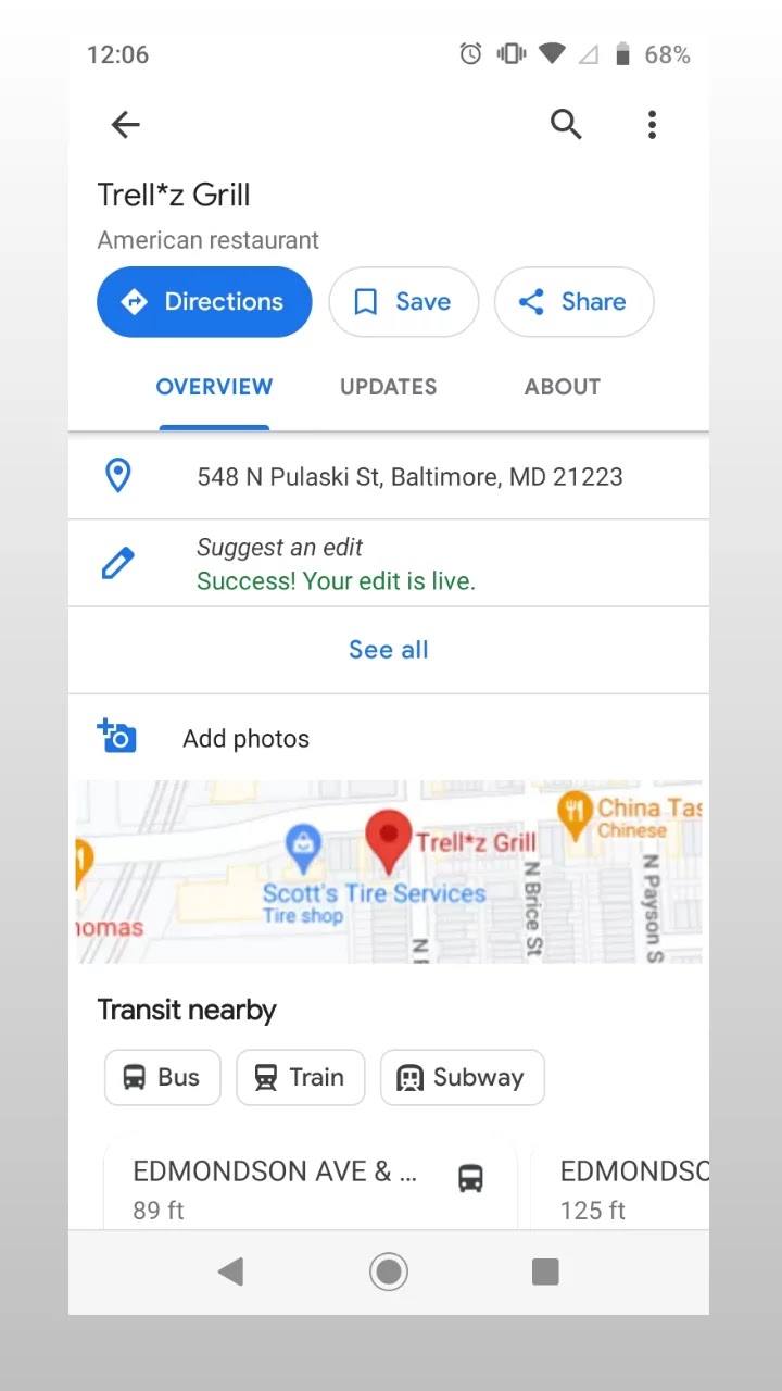 Trell*z Grill | restaurant | 548 N Pulaski St, Baltimore, MD 21223, USA | 4432029987 OR +1 443-202-9987