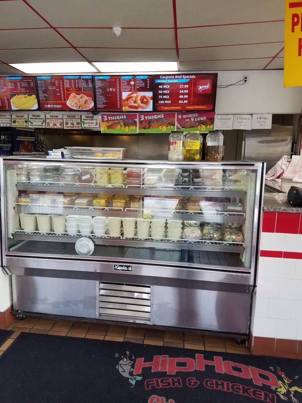 Hip Hop Fish & Chicken | restaurant | 901 N Caroline St, Baltimore, MD 21205, USA | 4103276565 OR +1 410-327-6565