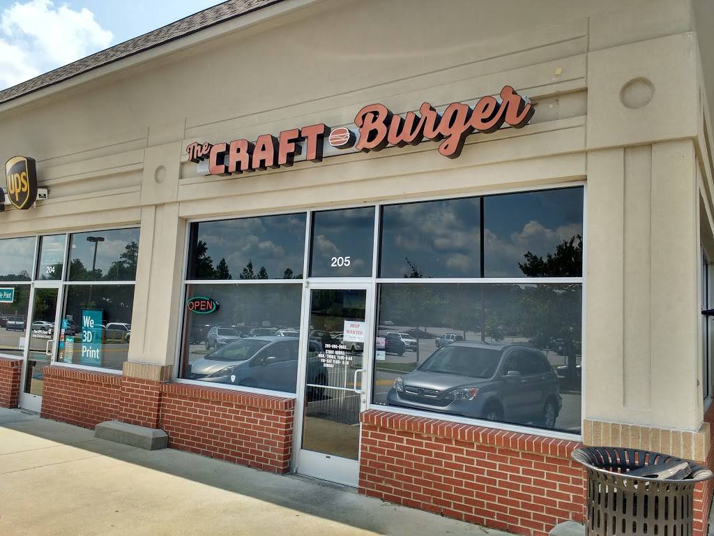 The Craft Burger | restaurant | 5184 Caldwell Mill Rd, Birmingham, AL 35244, USA | 2059950003 OR +1 205-995-0003