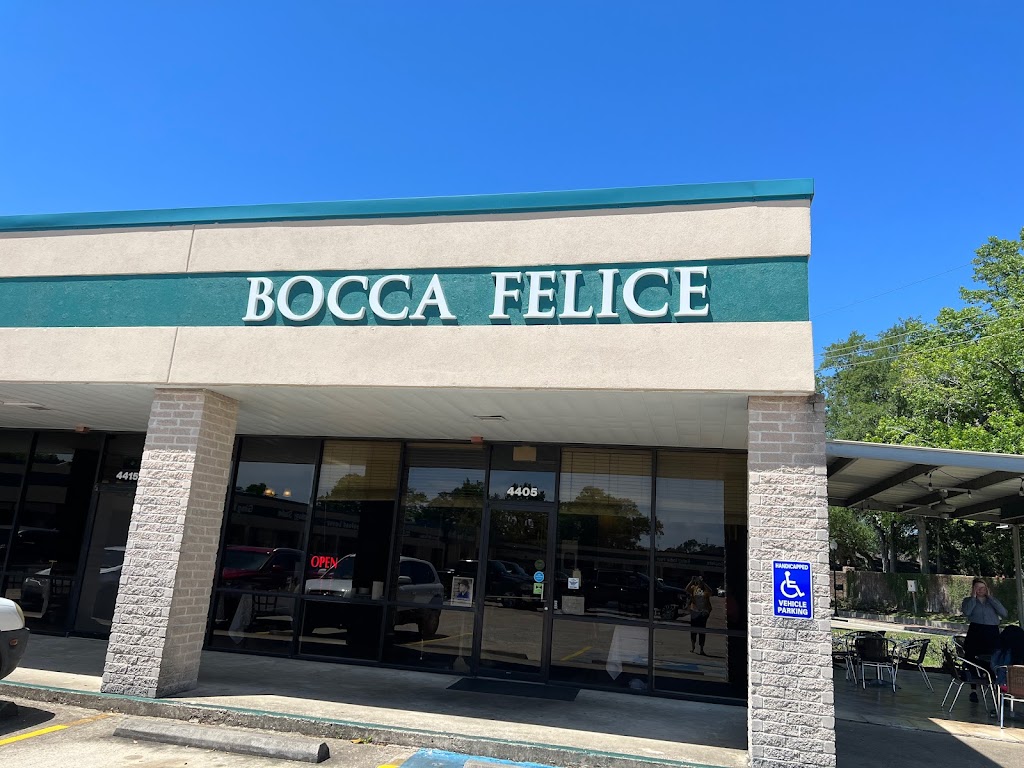 Bocca Felice Italian Cuisine | restaurant | 4405 Calder Ave, Beaumont, TX 77706, USA | 4098926535 OR +1 409-892-6535