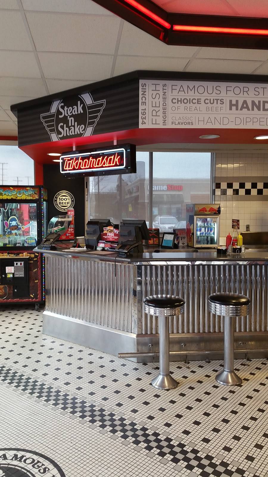 Steak n Shake | restaurant | 52965 State Road 933 North, South Bend, IN 46637, USA | 5742719412 OR +1 574-271-9412