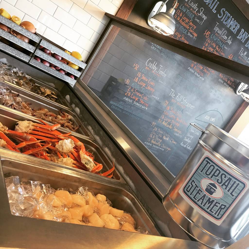 Topsail Steamer | restaurant | 303 S Topsail Dr, Surf City, NC 28445, USA | 9103282645 OR +1 910-328-2645