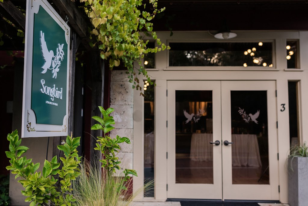 Songbird Parlour | restaurant | 14301 Arnold Dr #3, Glen Ellen, CA 95442, USA | 7073431308 OR +1 707-343-1308