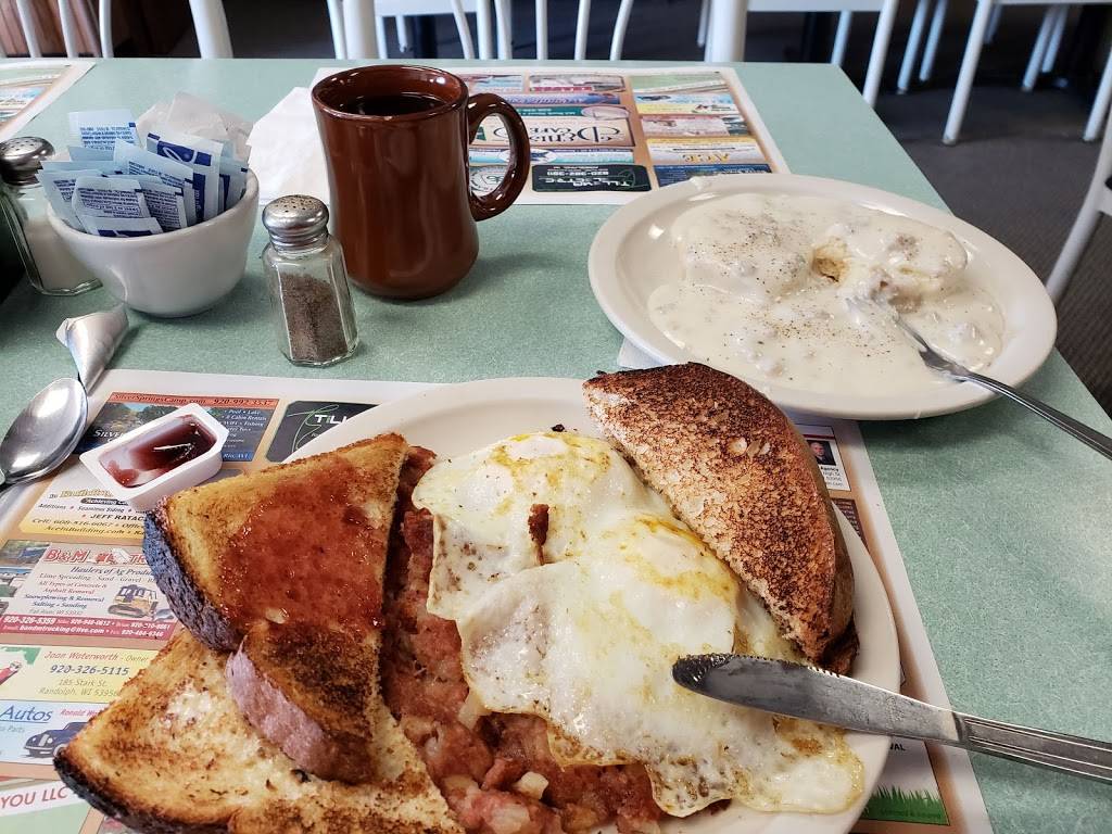Denises Cafe | restaurant | 163 Stark St, Randolph, WI 53956, USA | 9203263535 OR +1 920-326-3535