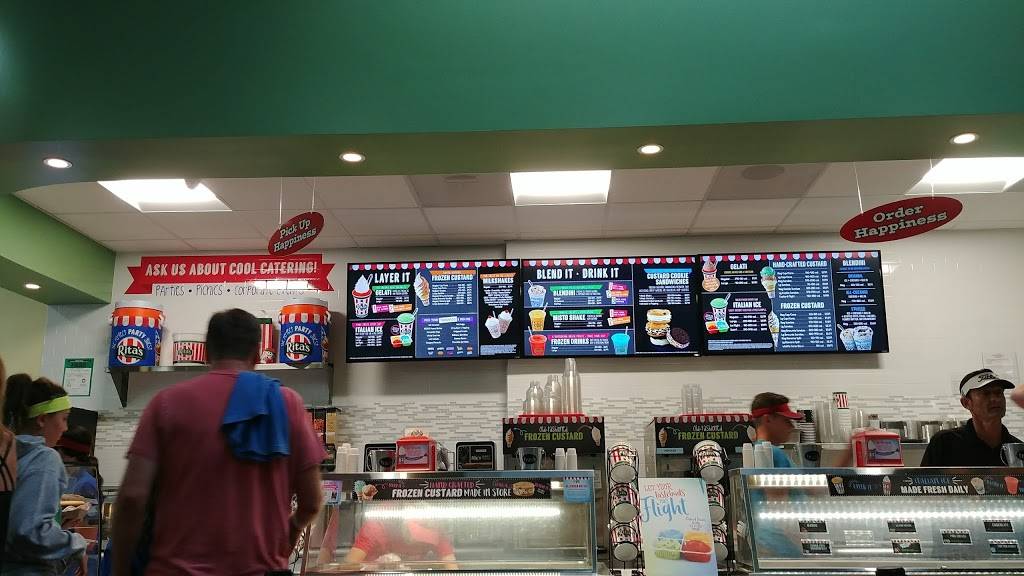 Ritas Italian Ice & Frozen Custard | restaurant | 320 St Mary St, Pleasanton, CA 94566, USA | 9252238685 OR +1 925-223-8685