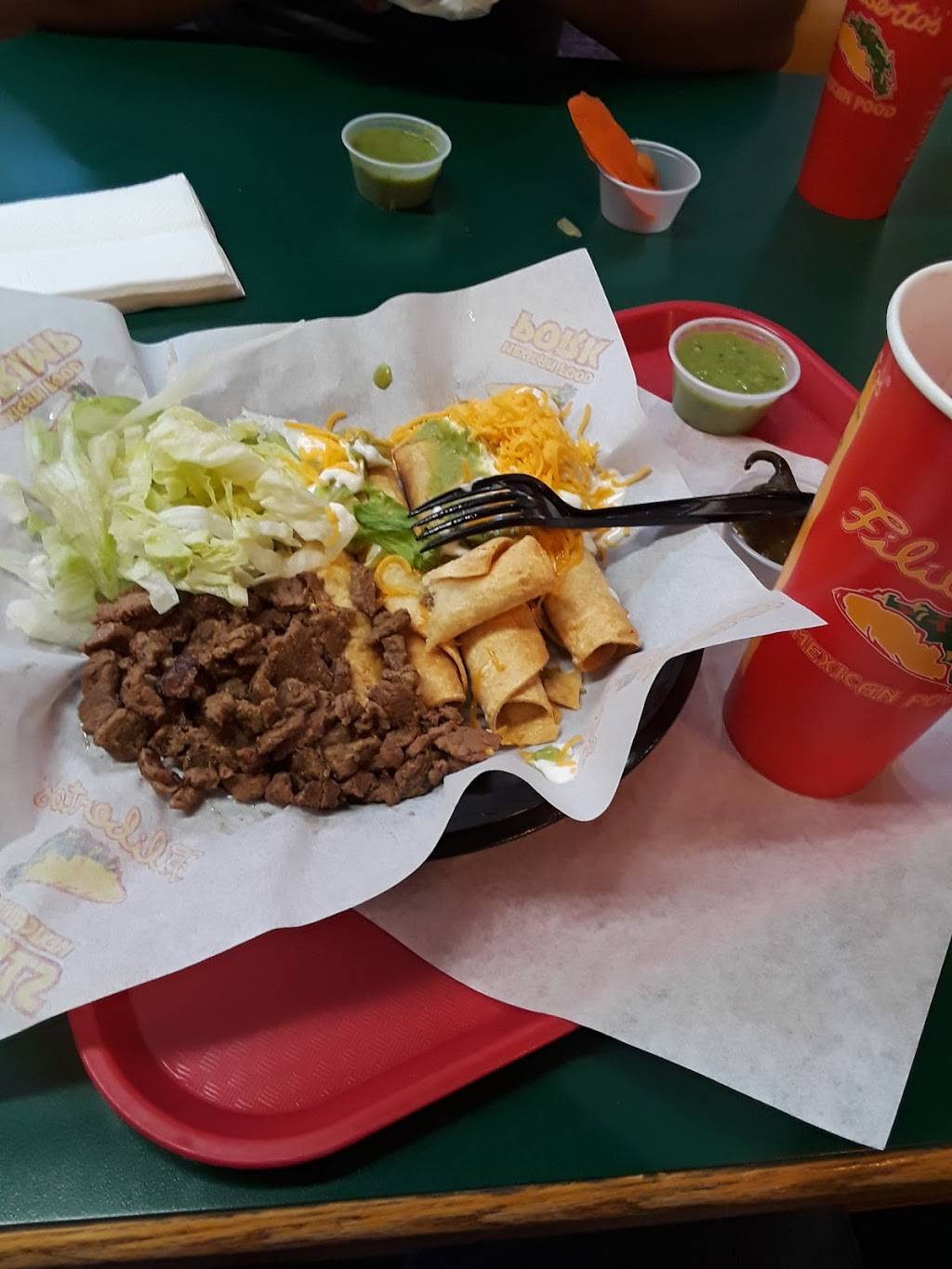 Filibertos Mexican Food | restaurant | 21805 S Ellsworth Rd a100, Queen Creek, AZ 85142, USA | 4808829901 OR +1 480-882-9901