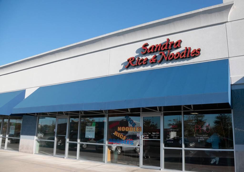 Sandra Rice & Noodle | restaurant | 10625 Pendleton Pike, Indianapolis, IN 46236, USA | 3178238323 OR +1 317-823-8323
