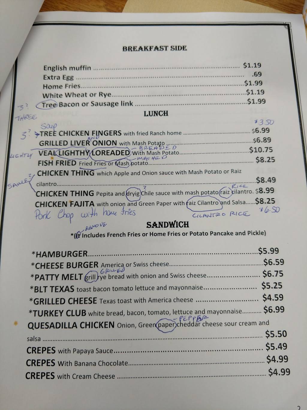 Jireh Cafe La Benedición | restaurant | 4912 Pearl Rd, Cleveland, OH 44109, USA | 2165436725 OR +1 216-543-6725