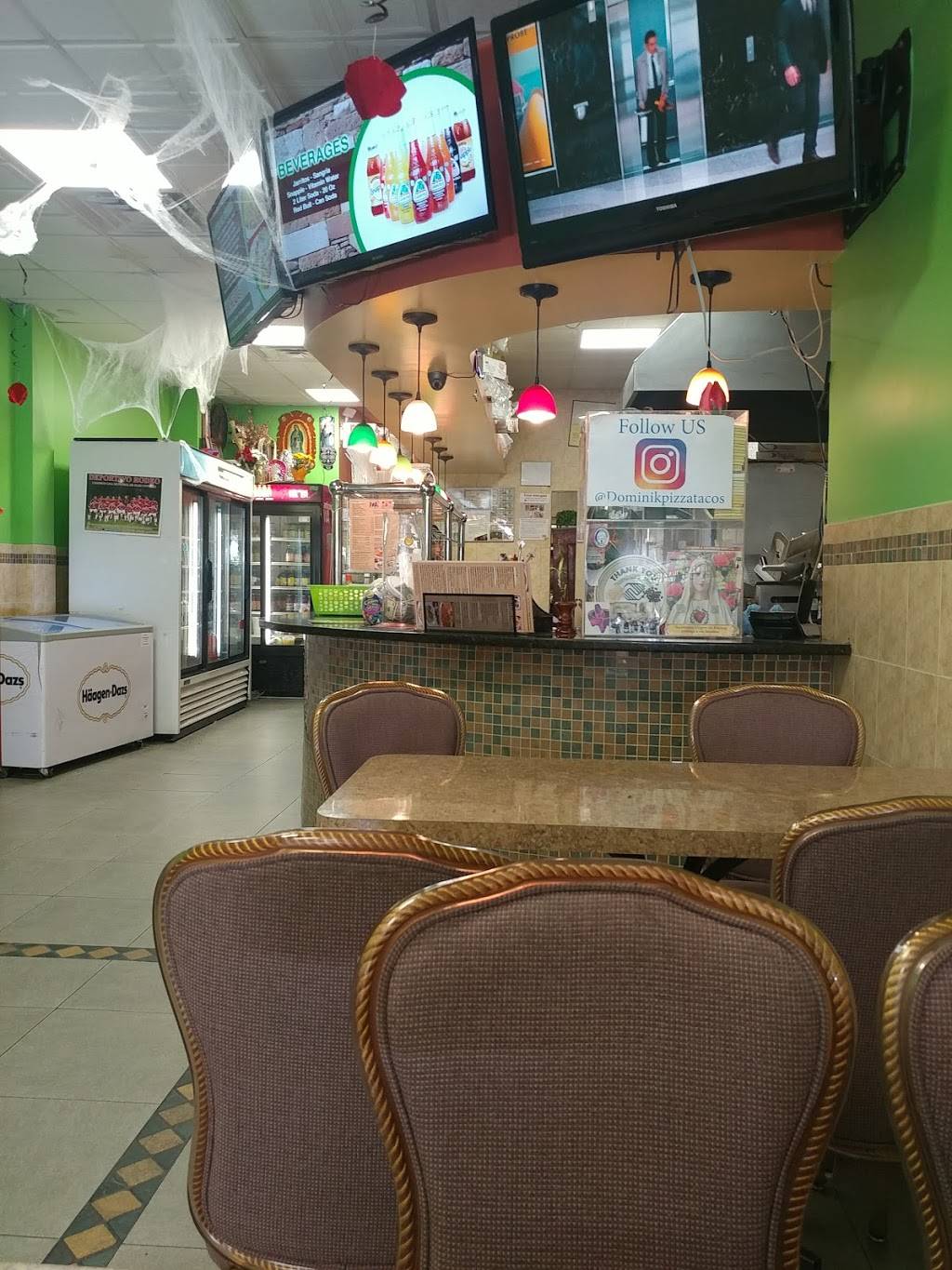 Dominik Pizza | restaurant | 65 1/2 Glen St, Glen Cove, NY 11542, USA | 5166744743 OR +1 516-674-4743