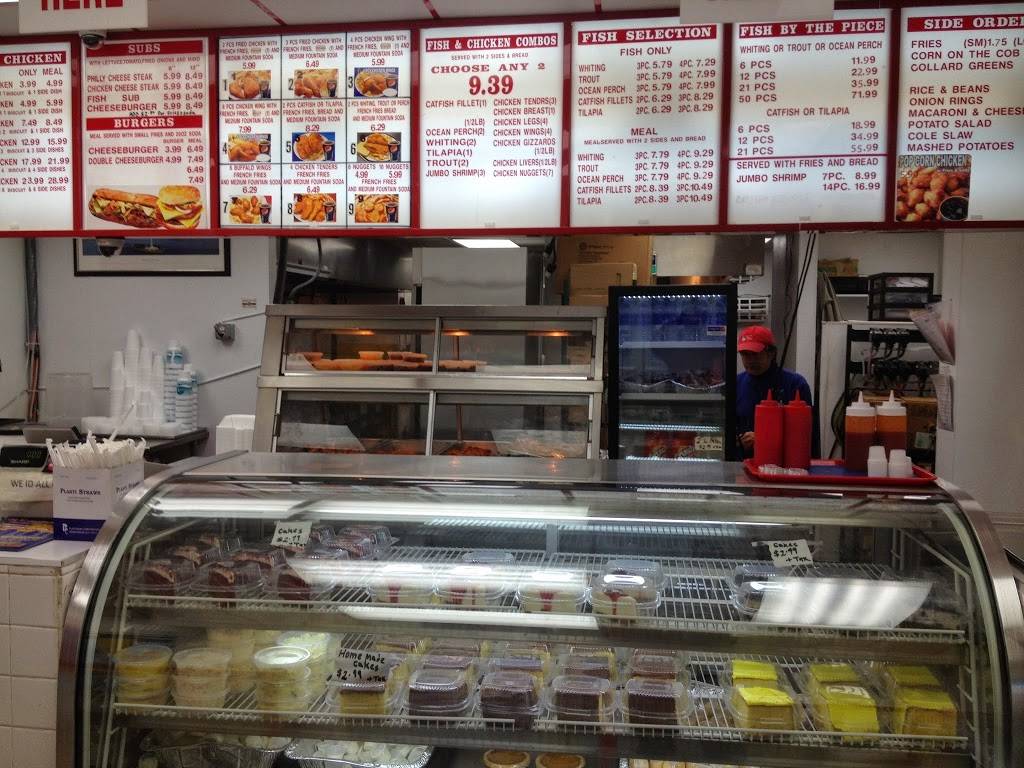 Ny Chicken & Fish | restaurant | 6501 Landover Rd, Cheverly, MD 20785, USA | 3013221554 OR +1 301-322-1554