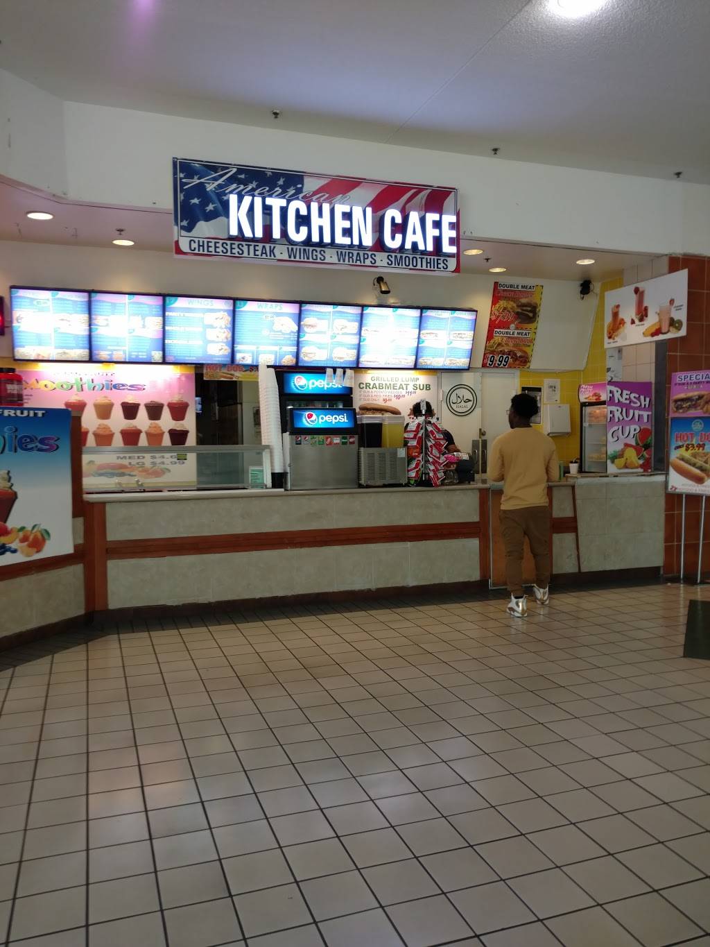 Halal American kitchen cafe | restaurant | Eastpoint Mall, Baltimore, MD 21224, USA | 4102841580 OR +1 410-284-1580