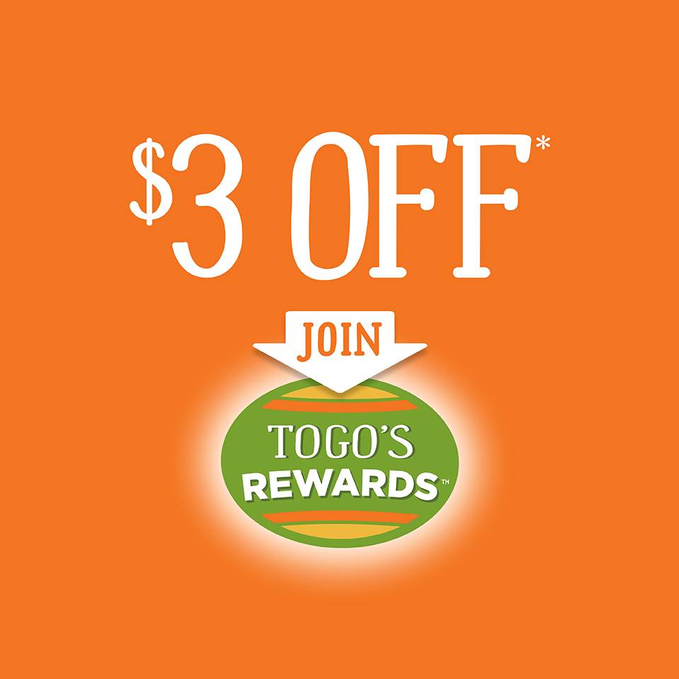 TOGOS Sandwiches | meal takeaway | 3454 Camino Tassajara, Danville, CA 94506, USA | 9256482850 OR +1 925-648-2850