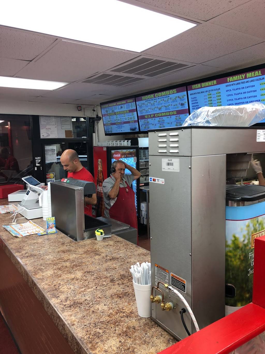 Hooks & Cook Fish and Chicken | restaurant | 1820 Walton Way, Augusta, GA 30904, USA | 7069558003 OR +1 706-955-8003