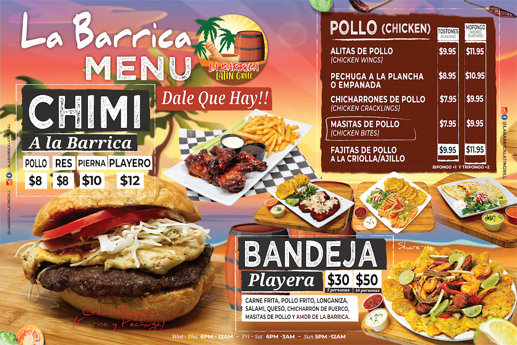 La Barrica Latin Grill | restaurant | 2198 W Busch Blvd, Tampa, FL 33612, USA | 8135938229 OR +1 813-593-8229