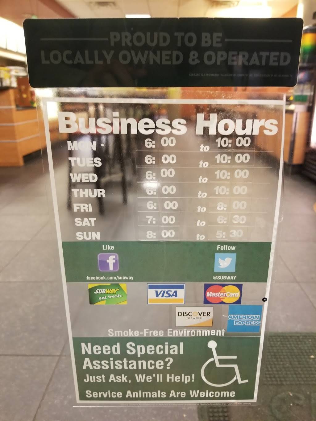 Subway Restaurants | restaurant | 1613 Oriental Blvd, Brooklyn, NY 11235, USA | 7186764886 OR +1 718-676-4886