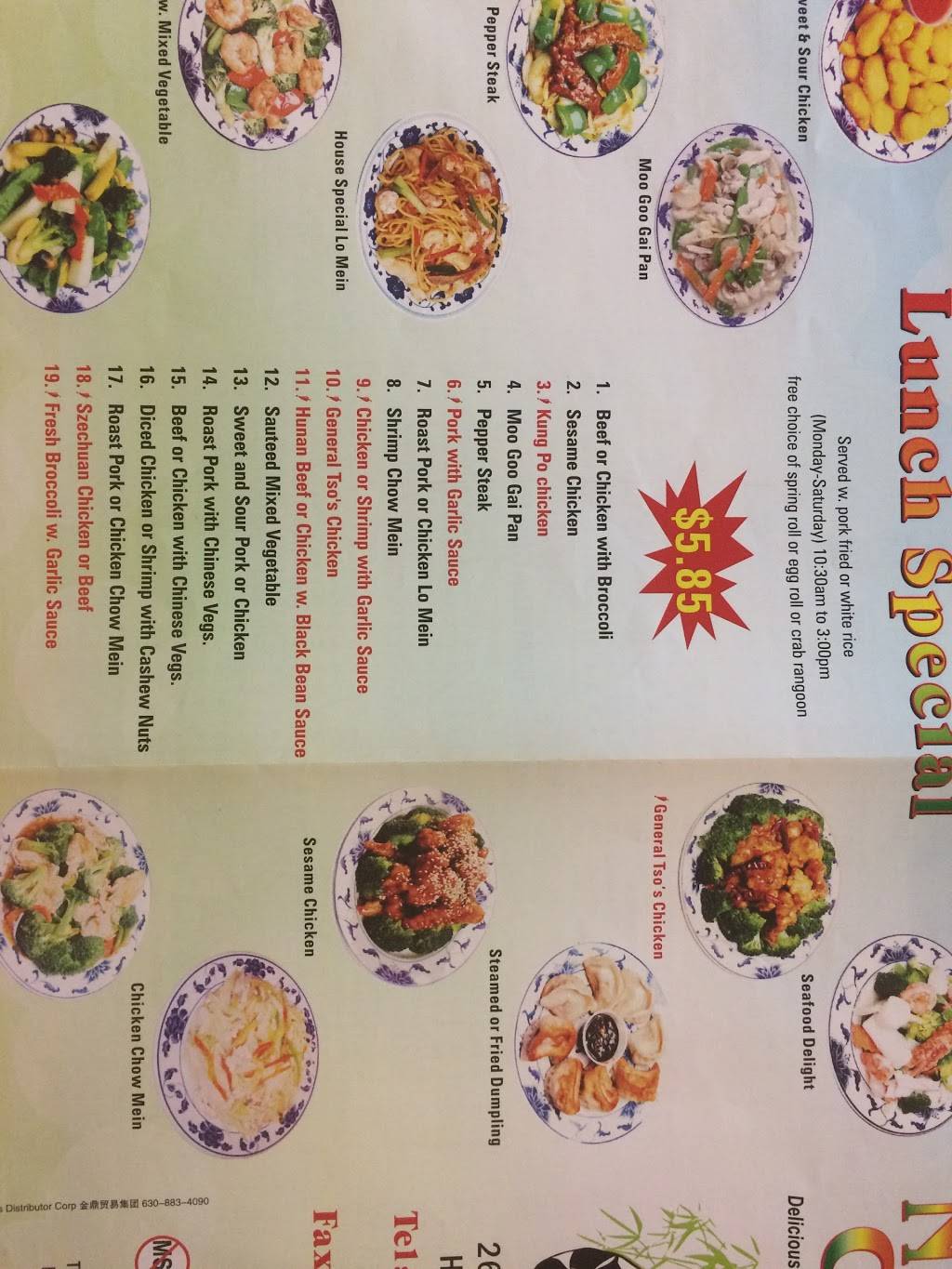 New China | restaurant | 2663 Northtown Way, Highland, IL 62249, USA | 6186518889 OR +1 618-651-8889