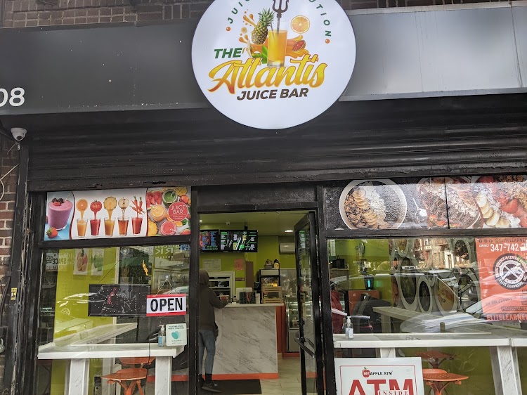 The Atlantis Juice Bar and Restaurant | restaurant | 608 Flatbush Ave, Brooklyn, NY 11225, USA | 3477895740 OR +1 347-789-5740