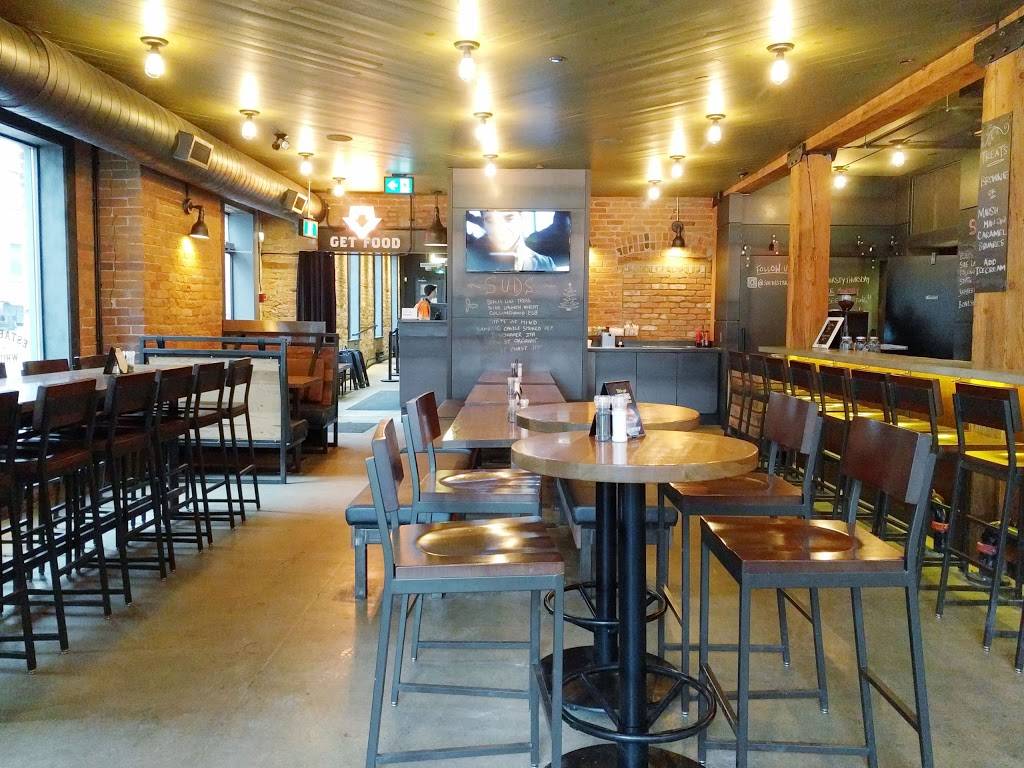 South St. Burger | restaurant | 260 King St E, Toronto, ON M5A 4L5, Canada | 4163611111 OR +1 416-361-1111