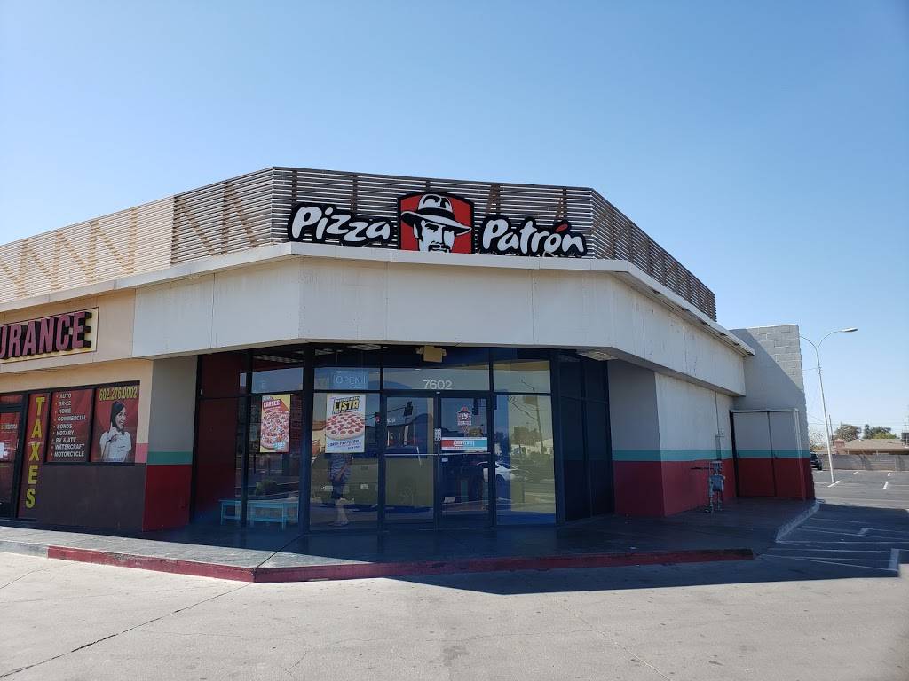 Pizza Patron | meal takeaway | 7602 S Central Ave, Phoenix, AZ 85042, USA | 6022769193 OR +1 602-276-9193