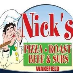 Nicks Pizza Roast Beef & Subs | restaurant | 602 Main St, Wakefield, MA 01880, USA | 7812458748 OR +1 781-245-8748