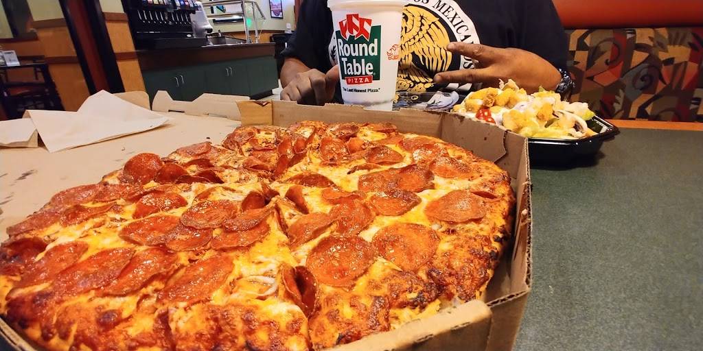 Round Table Pizza | meal delivery | 11617 Cherry Ave, Fontana, CA 92337, USA | 9093573050 OR +1 909-357-3050