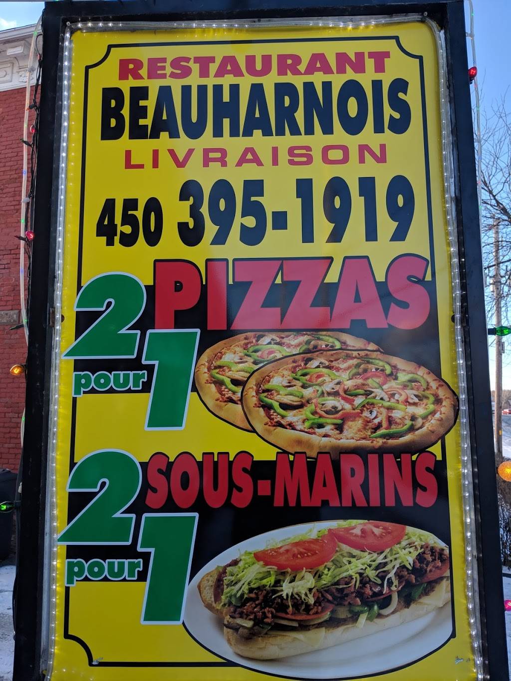 Restaurant Beauharnois | restaurant | 62 Rue Saint Laurent, Beauharnois, QC J6N 1V5, Canada | 4503951919 OR +1 450-395-1919