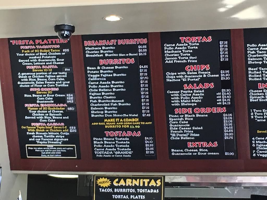 El Portal Fresh Mexican Grill | restaurant | 5618 Mission Center Rd, San Diego, CA 92108, USA | 6192990331 OR +1 619-299-0331